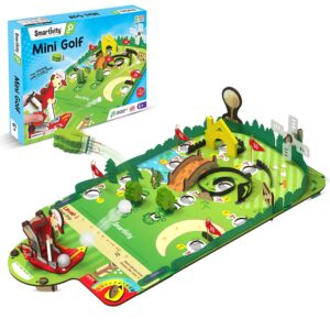 Smartivity Mini Golf Tabletop Game for Kids 6-12 Years Old | Birthday Gifts for Boys & Girls | DIY Science Toy for Kids 6 7,8,9,10,11,12,13,12 Years I STEM Wooden Construction Toy for Boys & Girls
