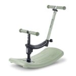 Mini Micro Deluxe Rock & Go LED Olive Sage | Deluxe Rock Scooter for Kids | Kids Scooter Deluxe Rock | Rock & Go LED Scooter