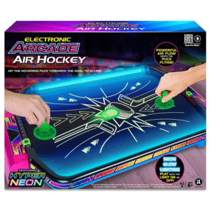 Merchant Ambassador Electronic Arcade Air Hockey (Hyper Neon Series)