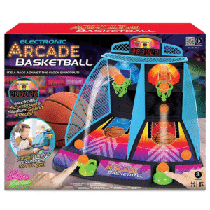 Merchant Ambassador MERCHANT AMBASSADOR Electronic Arcade Basketball (Hyper Neon Black Series)