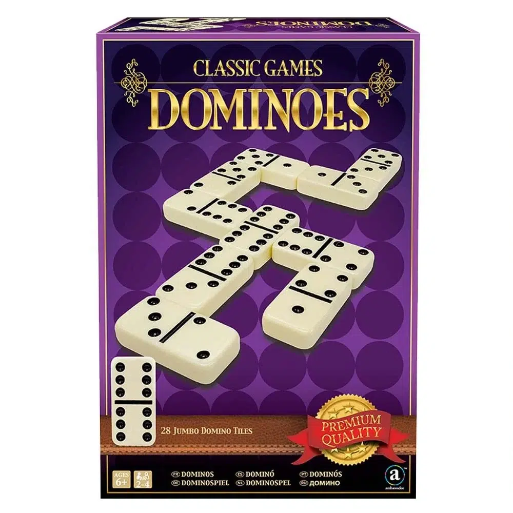 Merchant Ambassador Classic Games - Double-6 Dominoes